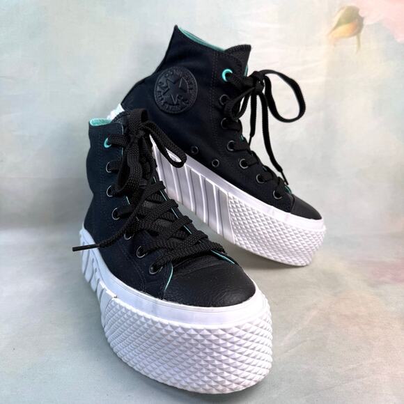 Converse Chuck Taylor Surface Fusion Platform 2X All Star High Top Shoes - Picture 1 of 8